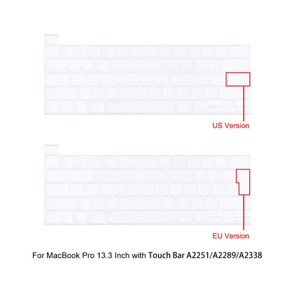 For MacBook Pro 13.3 A2251/A2289/A2338 ENKAY Hat-Prince 3 in 1 Spaceman Pattern Laotop Protective Crystal Case with TPU Keyboard Film / Anti-dust Plugs, Version:US(Spaceman No.1) - MacBook Pro Cases by ENKAY | Online Shopping South Africa | PMC Jewellery