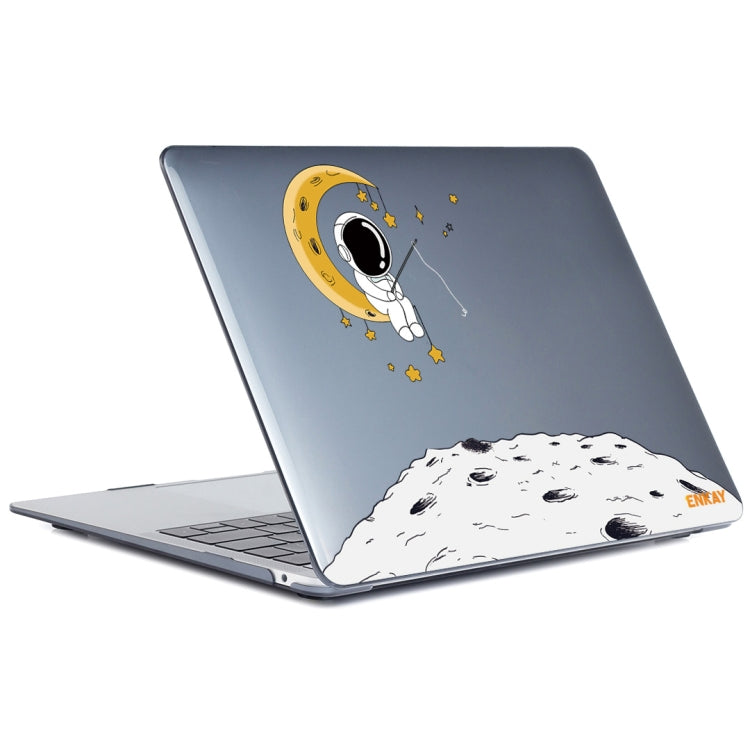 For MacBook Pro 13.3 A2251/A2289/A2338 ENKAY Hat-Prince 3 in 1 Spaceman Pattern Laotop Protective Crystal Case with TPU Keyboard Film / Anti-dust Plugs, Version:EU(Spaceman No.3) - MacBook Pro Cases by ENKAY | Online Shopping South Africa | PMC Jewellery