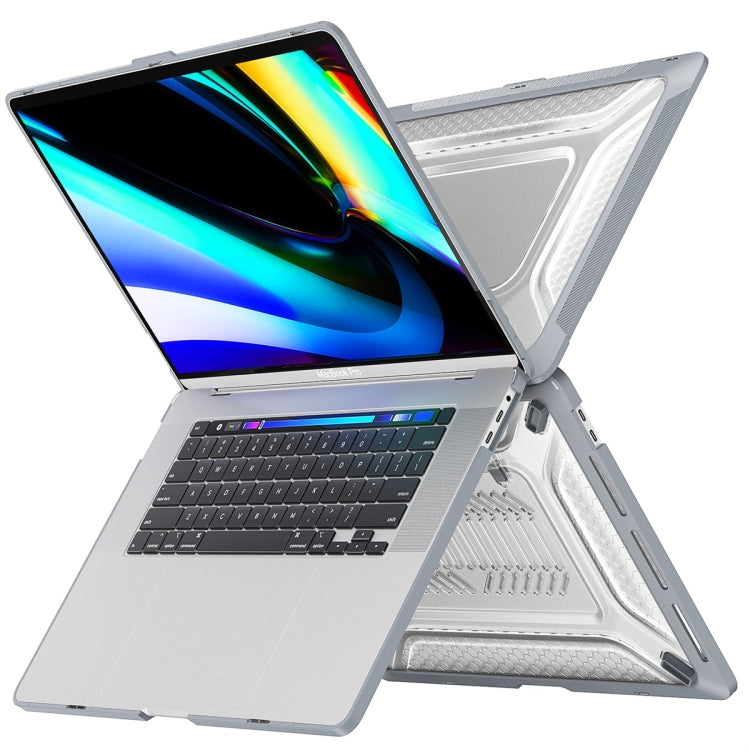 For MacBook Pro 16 A2141 ENKAY Hat-Prince 3 in 1 Protective Bracket  Case Cover Hard Shell with TPU Keyboard Film / Anti-dust Plugs, Version:US(Black) - free shipping - PMC TechLife - Order now!