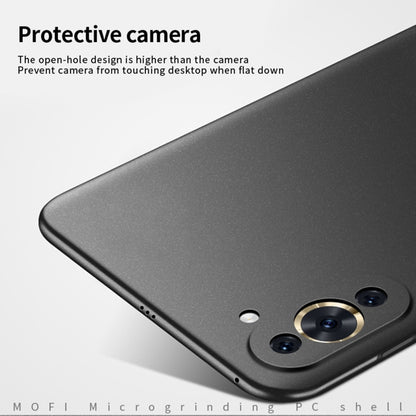 For Huawei Nova 10 MOFI Fandun Series Frosted PC Ultra-thin Phone Case(Gray) - Huawei Cases by MOFI | Online Shopping South Africa | PMC Jewellery