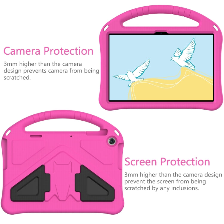 For Lenovo Tab M10 3rd Gen TB328FU / TB328XU 2022 EVA Shockproof Tablet Protective Case with Holder(Rose Red) - free shipping - PMC TechLife - Order now!