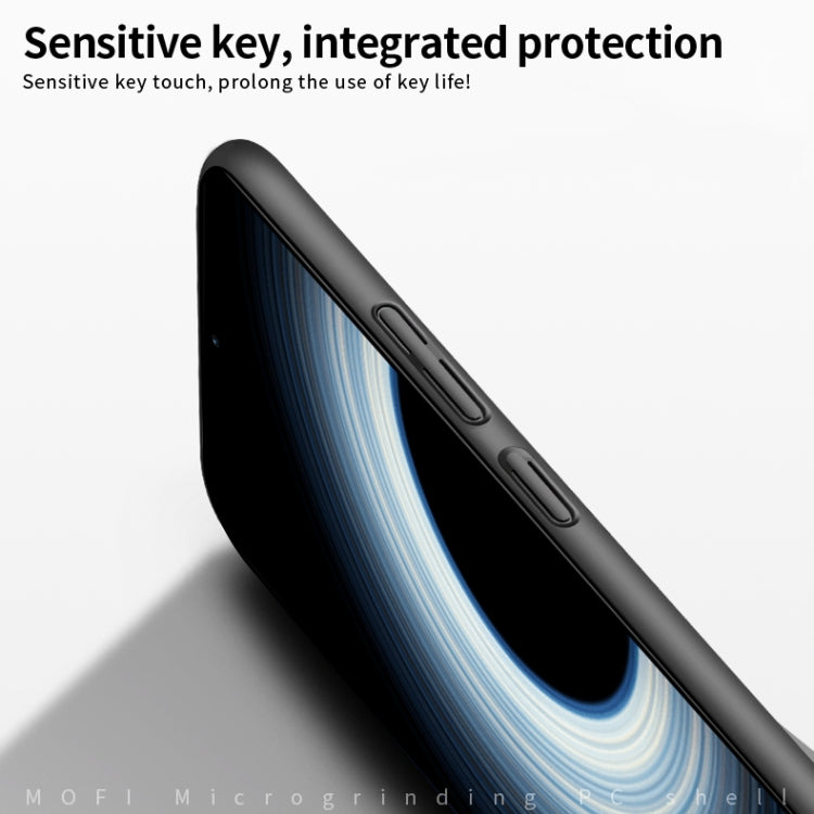 For Xiaomi 12T / Redmi K50 Ultra MOFI Micro Frosted PC Ultra-thin Hard Case(Blue) - free shipping - PMC TechLife - Order now!