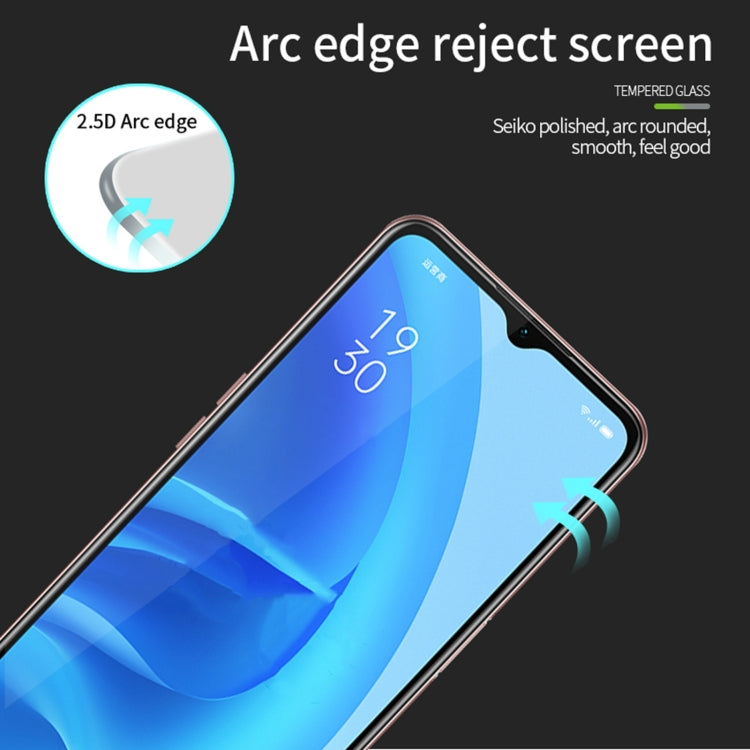 For Realme 10 4G PINWUYO 9H 2.5D Full Screen Tempered Glass Film(Black) - Realme Tempered Glass by PINWUYO | Online Shopping South Africa | PMC TechLife | Buy Now Pay Later Mobicred