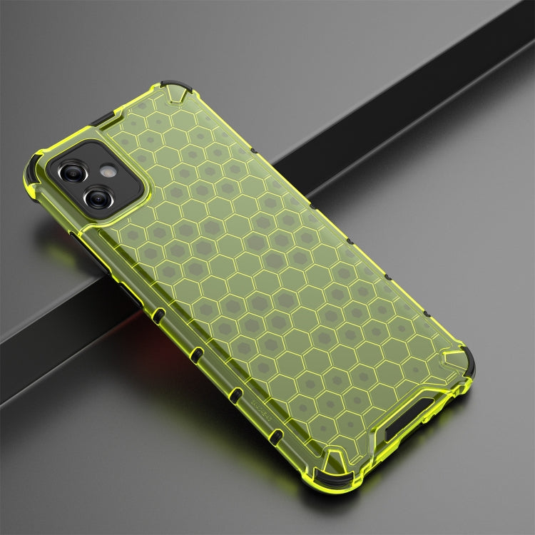 For Samsung Galaxy A04e 4G Honeycomb Phone Case(Green) - Galaxy Phone Cases by PMC Jewellery | Online Shopping South Africa | PMC Jewellery