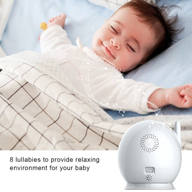 ABM100 4.3 inch Wireless Video Color Night Vision Baby Monitor 360-Degree Security Camera(UK Plug) - Baby Monitor by PMC TechLife | Online Shopping South Africa | PMC TechLife