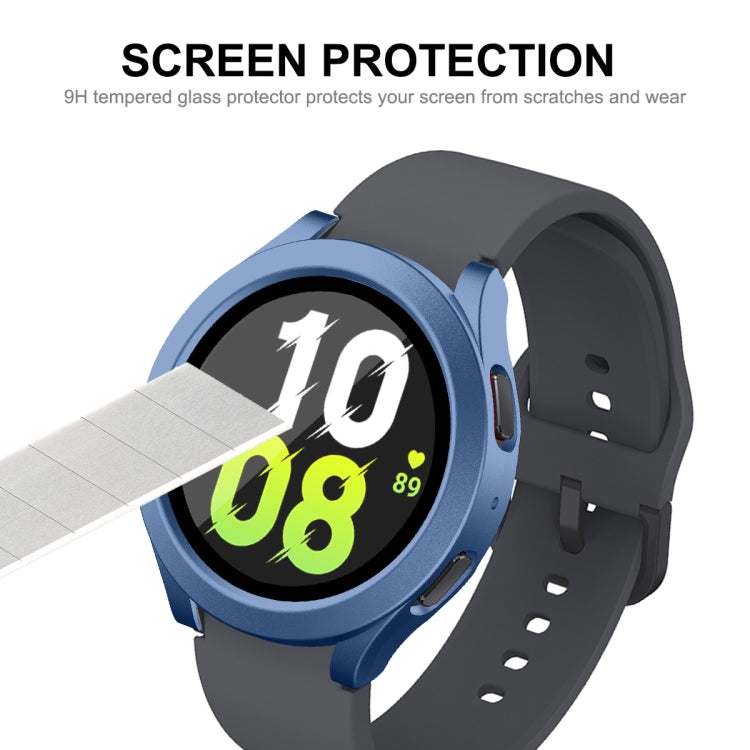 For Samsung Galaxy Watch4/5 44mm ENKAY Hat-Prince Waterproof Full Coverage PC Frame + 9H Tempered Glass Case(Transparent) - free shipping - PMC TechLife - Order now!