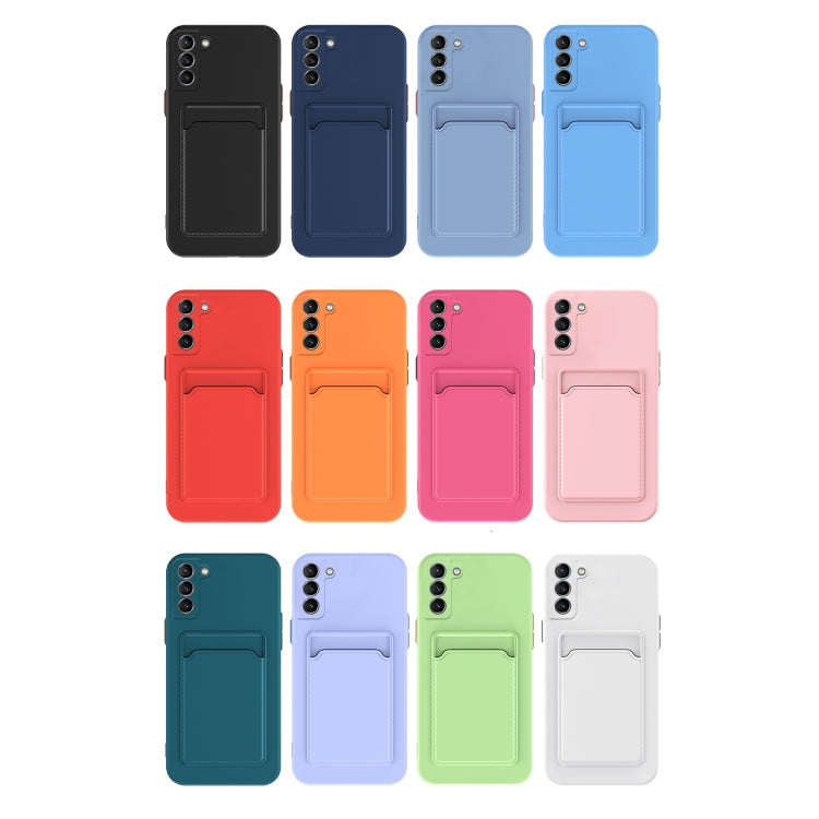 For Samsung Galaxy S23 Ultra 5G Skin Feel Card TPU Contrast Color Button Phone Case(Gray) - Galaxy S23 Ultra 5G Cases by PMC TechLife | Online Shopping South Africa | PMC TechLife | Buy Now Pay Later Mobicred