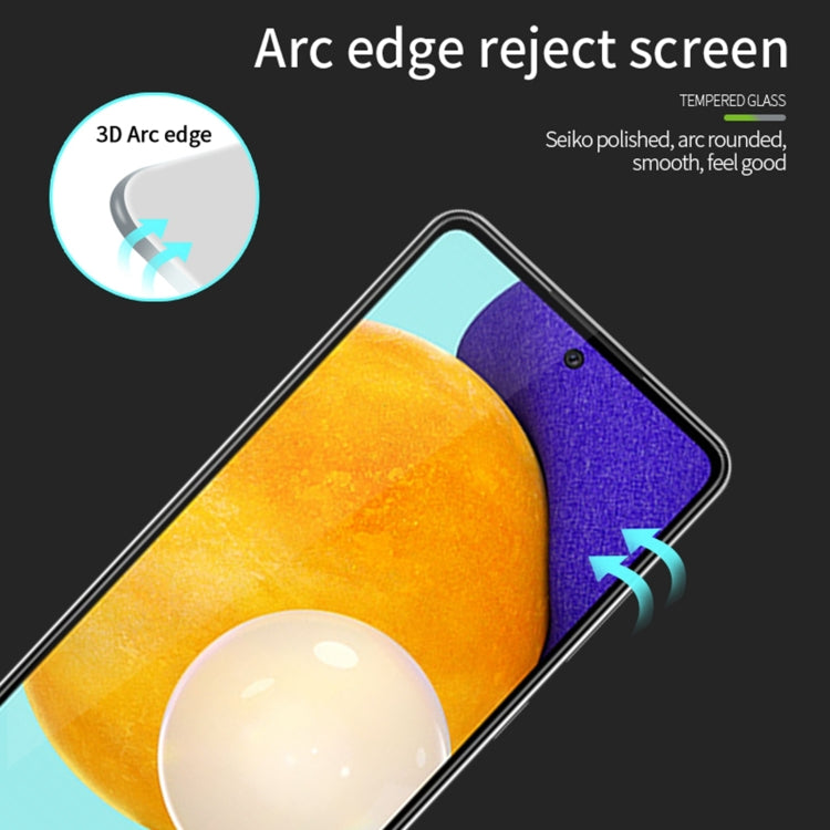 For Samsung Galaxy A54 PINWUYO 9H 3D Curved Explosion-proof Tempered Glass Film(Black) - free shipping - PMC TechLife - Order now!
