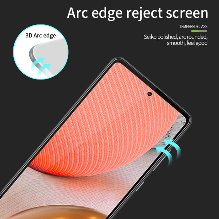 For Samsung Galaxy Xcover6 Pro MOFI 9H 3D Explosion-proof Curved Screen Tempered Glass Film(Black) - Galaxy Tempered Glass by MOFI | Online Shopping South Africa | PMC TechLife | Buy Now Pay Later Mobicred