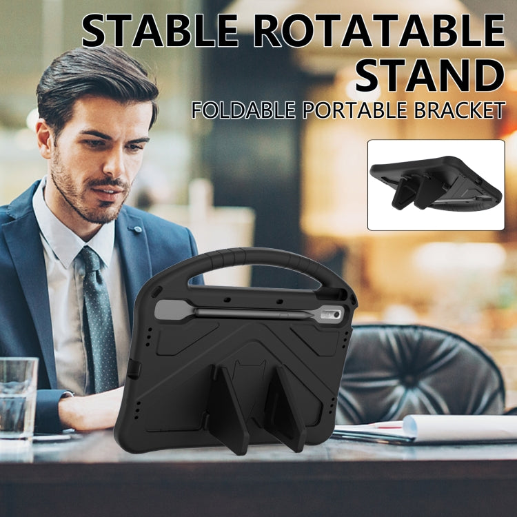 For Lenovo Tab P11 Pro 11.2 2023 TB-132FU / TB-138FC / P11 Pro11.5 2022 TB-J706F 2021 / TB-J716 2022 EVA Shockproof Tablet Case with Holder(Black) - free shipping - PMC TechLife - Order now!