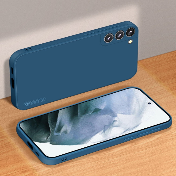 For Samsung Galaxy S23 5G PINWUYO Sense Series Liquid Silicone TPU Phone Case(Blue) - free shipping - PMC TechLife - Order now!