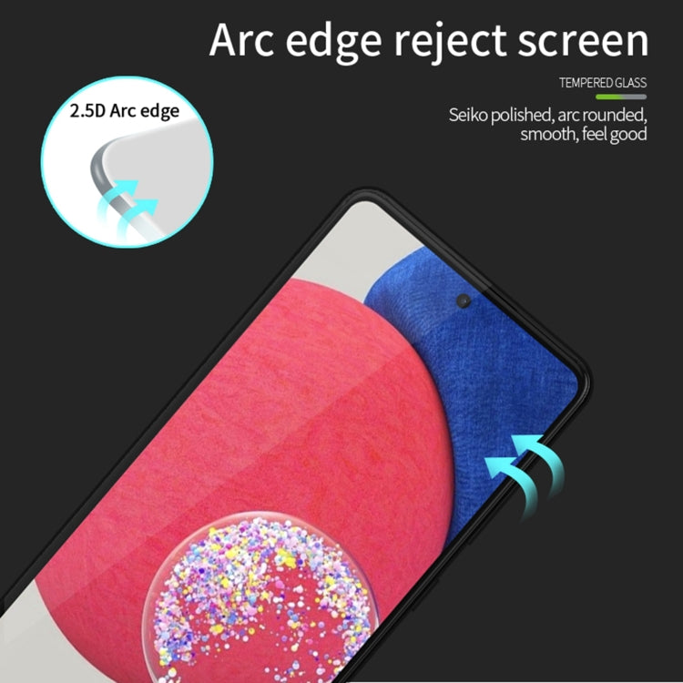 For Samsung Galaxy A54 5G PINWUYO 9H 2.5D Full Screen Tempered Glass Film(Black) - Galaxy Tempered Glass by PINWUYO | Online Shopping South Africa | PMC TechLife | Buy Now Pay Later Mobicred