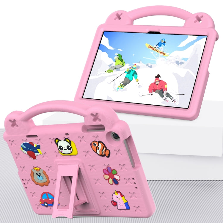 For Lenovo Tab M10 3rd Gen TB328FU / TB328XU 2022 10.1 Handle Kickstand Children EVA Shockproof Tablet Case(Pink) - free shipping - PMC TechLife - Order now!