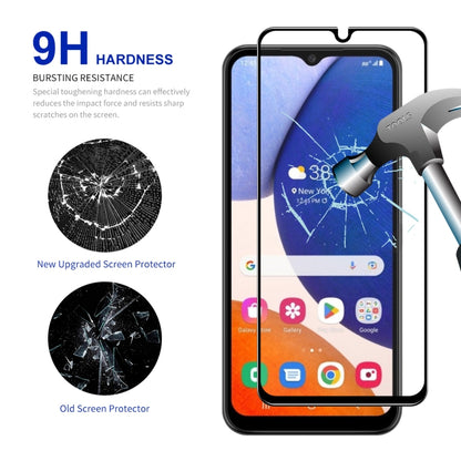 For Samsung Galaxy A14 5G 5pcs ENKAY Hat-Prince Full Glue 0.26mm 9H 2.5D Tempered Glass Full Film - Galaxy Tempered Glass by ENKAY | Online Shopping South Africa | PMC Jewellery