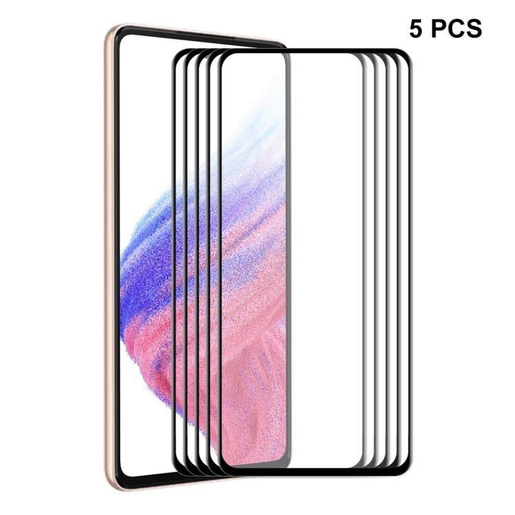 For Samsung Galaxy A54 5G 5pcs ENKAY Hat-Prince 6D Full Glue Tempered Glass Full Film - free shipping - PMC TechLife - Order now!