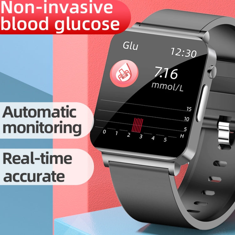 KS03 1.72 inch Color Screen Smart Watch,Support Heart Rate Monitoring / Blood Pressure Monitoring(Black) - free shipping - PMC TechLife - Order now!
