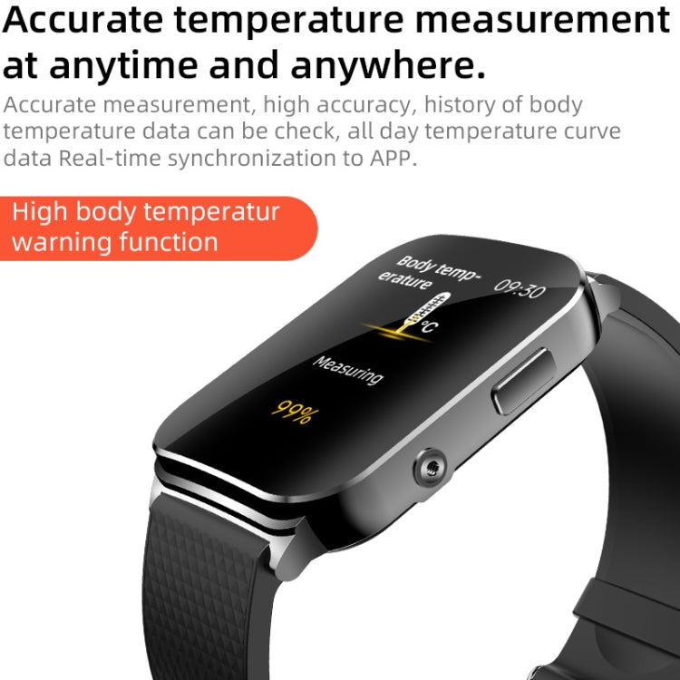EP03 1.83 inch Color Screen Smart Watch,Support Heart Rate Monitoring / Blood Pressure Monitoring(Black) - free shipping - PMC TechLife - Order now!