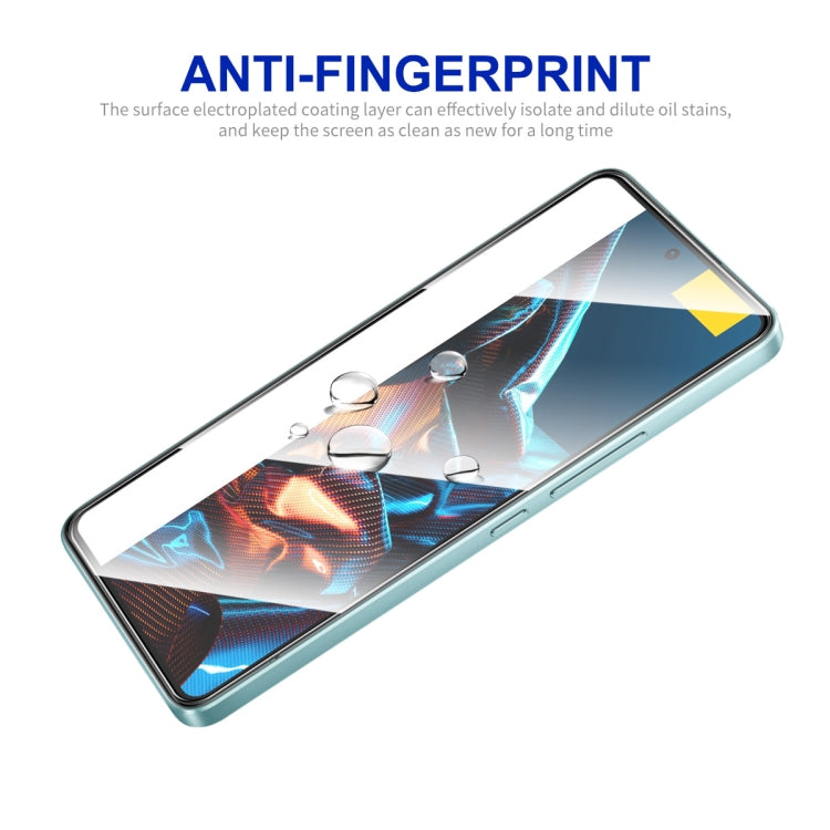 For Xiaomi Poco X5 Pro 10pcs ENKAY Hat-Prince Full Glue 0.26mm 9H 2.5D Tempered Glass Full Film -  by ENKAY | Online Shopping South Africa | PMC TechLife | Buy Now Pay Later Mobicred