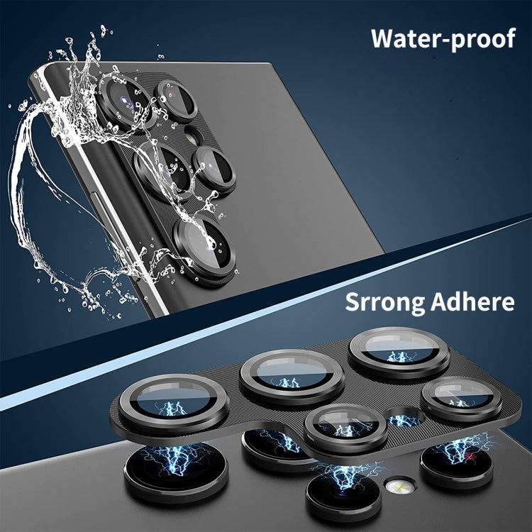 For Samsung Galaxy S23 Ultra ENKAY 9H Rear Camera Lens Aluminium Alloy Tempered Glass Film(Dark Green) - free shipping - PMC TechLife - Order now!