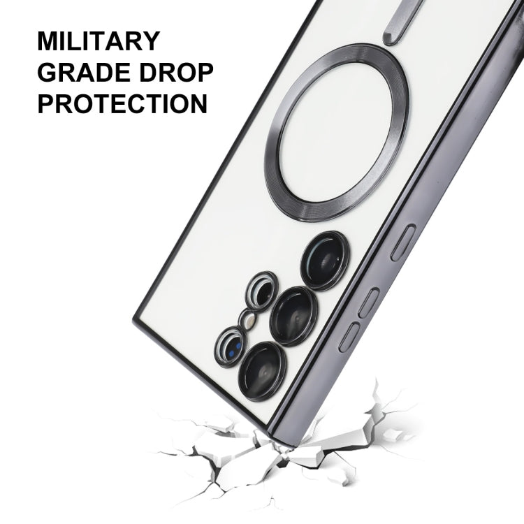 For Samsung Galaxy S23 Ultra 5G ENKAY Electroplated MagSafe Shockproof TPU Phone Case with Lens Film(Green) - free shipping - PMC TechLife - Order now!