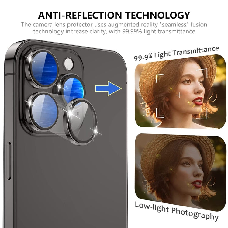 For iPhone 14 Pro / 14 Pro Max ENKAY AR Anti-reflection Camera Lens Glass Full Film(Silver) - free shipping - PMC TechLife - Order now!