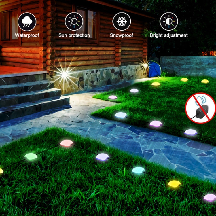 CP01 Outdoor WIFI Smart APP Control Garden Lamp Music Sync Outdoor Ground Lights(EU Plug) - Buried Lights by PMC TechLife | Online Shopping South Africa | PMC TechLife