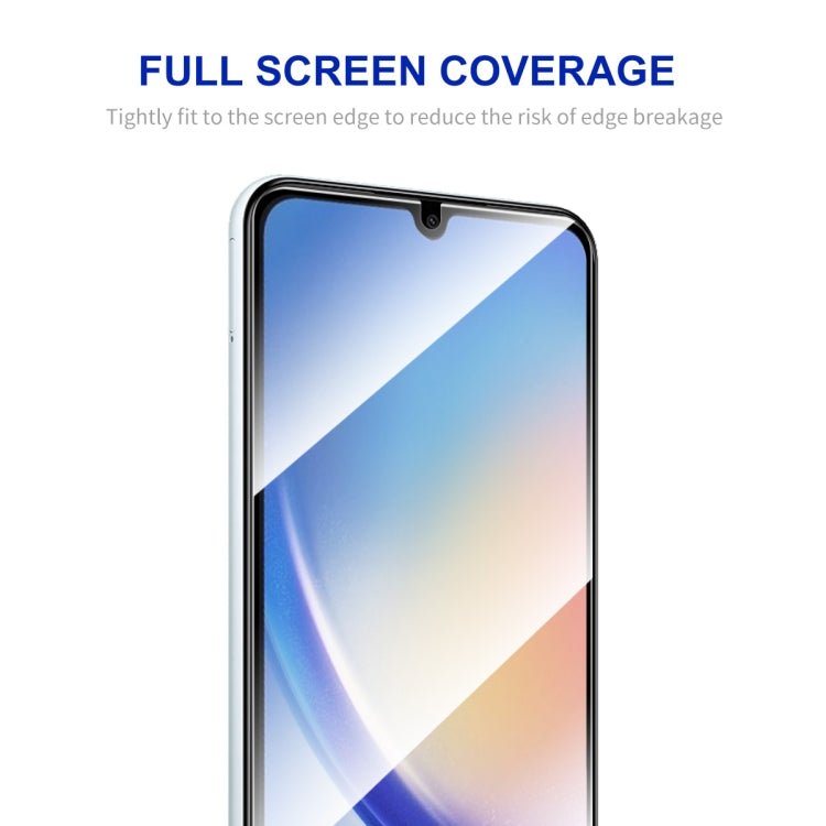 For Samsung Galaxy A34 5G / M34 / F34 5pcs ENKAY Hat-Prince Full Glue High Aluminum-silicon Tempered Glass Film - free shipping - PMC TechLife - Order now!
