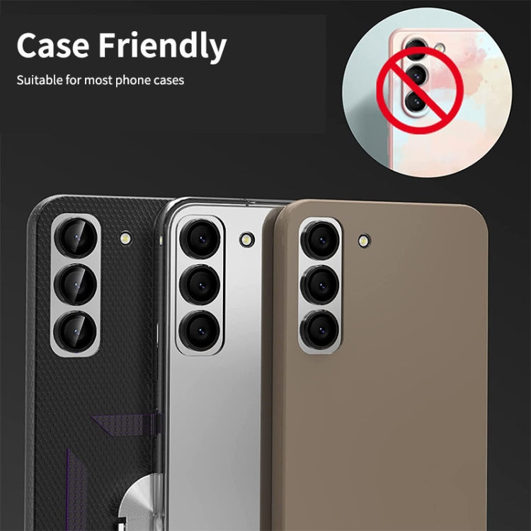 For Samsung Galaxy A24 ENKAY Hat-Prince 9H Rear Camera Lens Aluminium Alloy Ring Tempered Glass Film (Light Green) - free shipping - PMC TechLife - Order now!