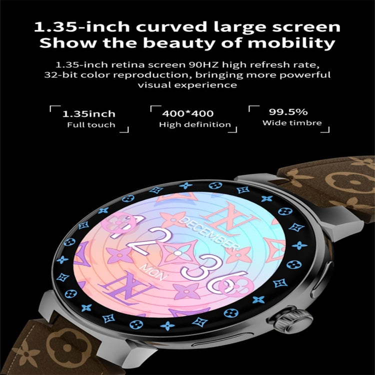 JLV68 1.35 inch Color Screen Smart Watch,Support Heart Rate Monitoring / Blood Pressure Monitoring(Gold) - free shipping - PMC TechLife - Order now!