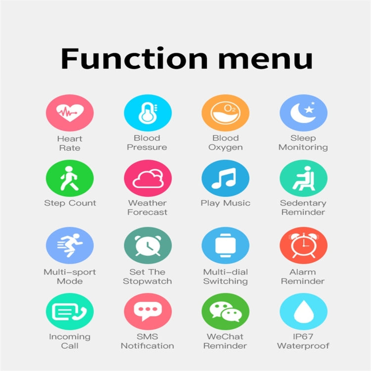 Y9 Pro 1.85 inch Color Screen Smart Watch,Support Heart Rate Monitoring / Blood Pressure Monitoring(Purple) - Smart Wristbands by PMC TechLife | Online Shopping South Africa | PMC TechLife | Buy Now Pay Later Mobicred