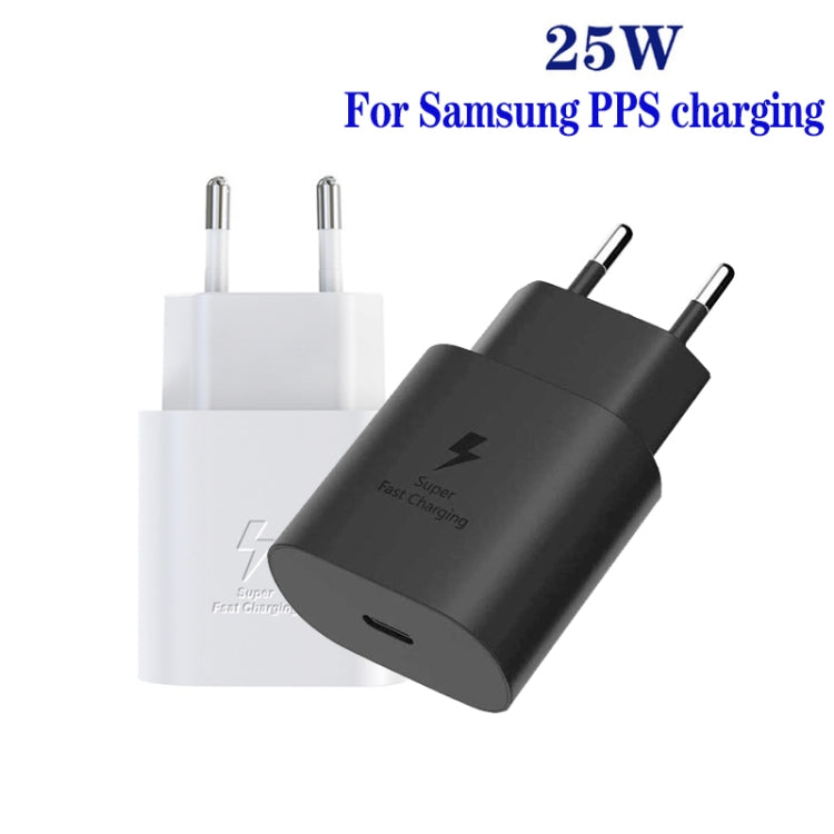 TA800 PD / PPS 25W Type-C Port Charger for Samsung, EU Plug(White) - free shipping - PMC TechLife - Order now!