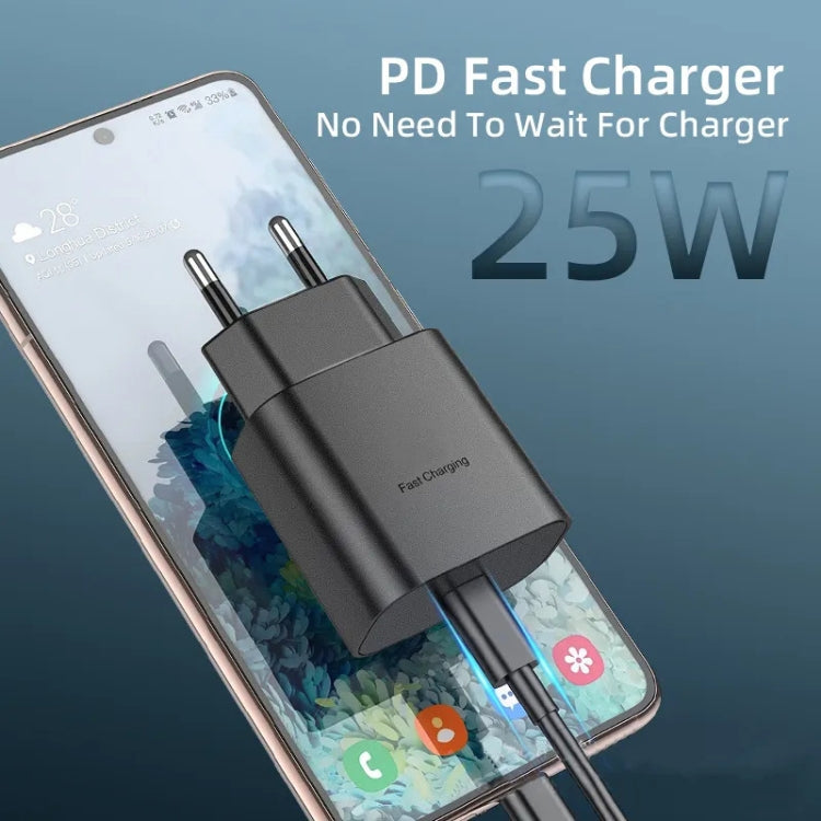 TA800 PD / PPS 25W Type-C Port Charger for Samsung, EU Plug(White) - free shipping - PMC TechLife - Order now!