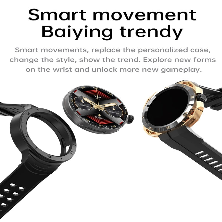 E25 1.43 inch Color Screen Smart Watch,Support Heart Rate Monitoring / Blood Pressure Monitoring(Black) -  by PMC TechLife | Online Shopping South Africa | PMC TechLife