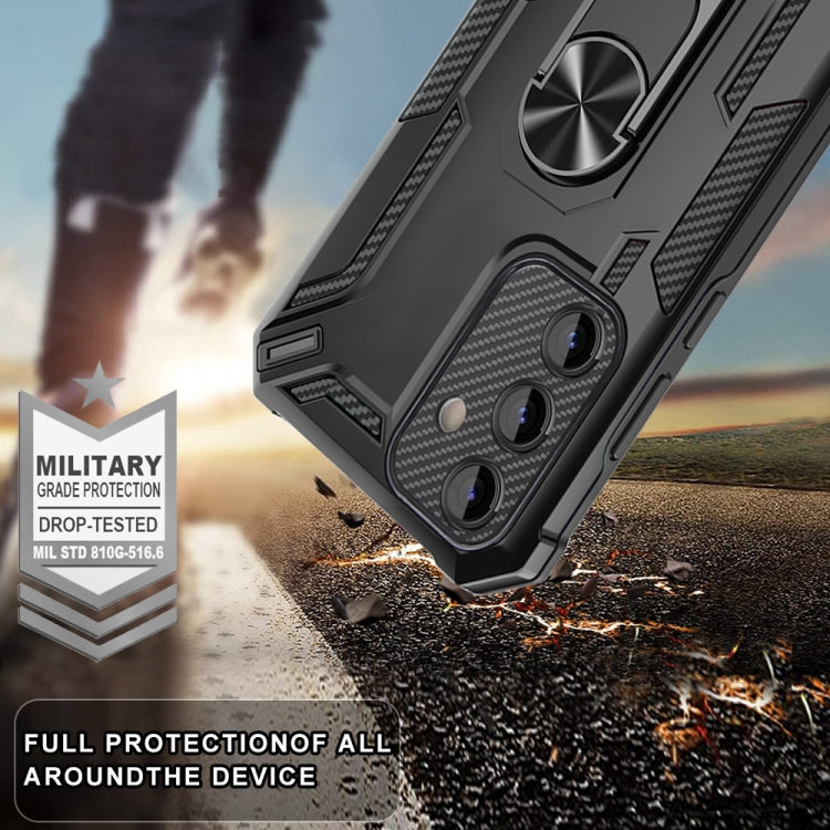 For Samsung Galaxy A54 5G Warship Armor 2 in 1 Shockproof Phone Case(Black) - Galaxy Phone Cases by PMC TechLife | Online Shopping South Africa | PMC TechLife | Buy Now Pay Later Mobicred