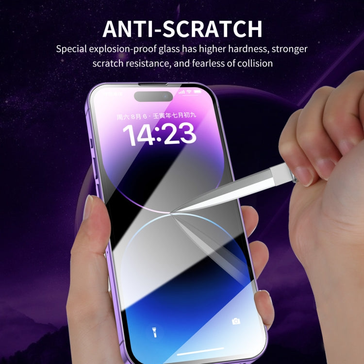 For iPhone 14 / 13 Pro / 13 ENKAY Hat-Prince 0.1mm Ultrathin Anti-reflection Special Glass Film - iPhone 14 Tempered Glass by ENKAY | Online Shopping South Africa | PMC TechLife | Buy Now Pay Later Mobicred