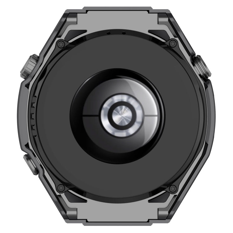 For Huawei Watch Ultimate PC+ Toughened Film Integrated Watch Protective Case(Black) - Smart Wear by PMC TechLife | Online Shopping South Africa | PMC TechLife