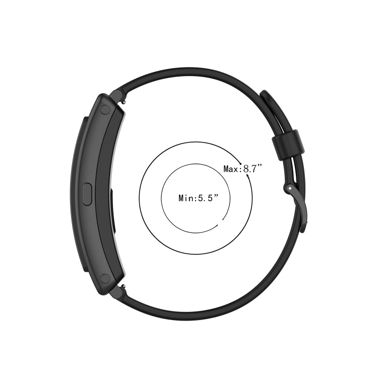 For Huawei Band 7 Solid Color Silicone Watch Band(Midnight Blue) - Smart Wear by PMC TechLife | Online Shopping South Africa | PMC TechLife