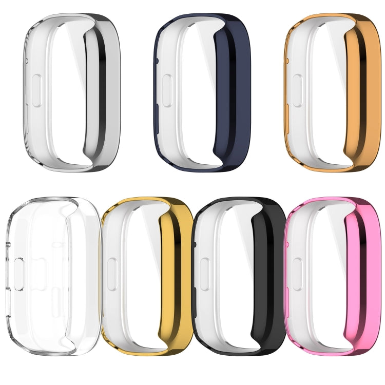 For Redmi Watch 3 TPU Fully Enclosed Watch Protective Case(Black) - Smart Wear by PMC TechLife | Online Shopping South Africa | PMC TechLife