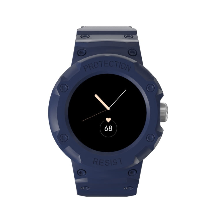 For Google Pixel Watch JUNSUNMAY Integrated TPU Adjustable Elastic Watch Band(Pink) - Watch Bands by JUNSUNMAY | Online Shopping South Africa | PMC TechLife | Buy Now Pay Later Mobicred