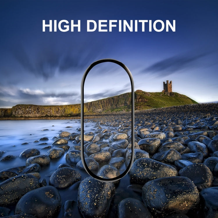5pcs For Xiaomi Band 8 ENKAY Hat-Prince 3D Full Coverage Soft PC Edge + PMMA HD Screen Protector Film - Smart Wear by ENKAY | Online Shopping South Africa | PMC TechLife