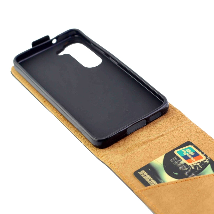 For Samsung Galaxy S23 5G Vertical Flip Leather Phone Case with Card Slot(Black) - free shipping - PMC TechLife - Order now!
