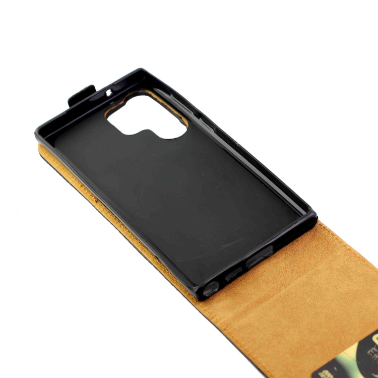 For Samsung Galaxy S23 Ultra 5G Vertical Flip Leather Phone Case with Card Slot(Black) - free shipping - PMC TechLife - Order now!