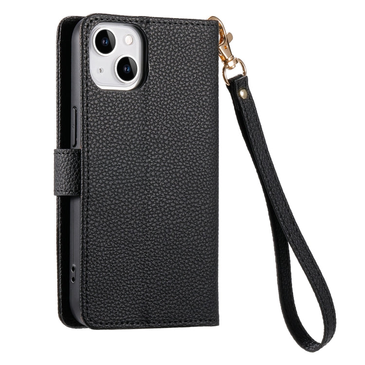 For iPhone 14 Pro Love Zipper Lanyard Leather Phone Case(Black) - free shipping - PMC TechLife - Order now!