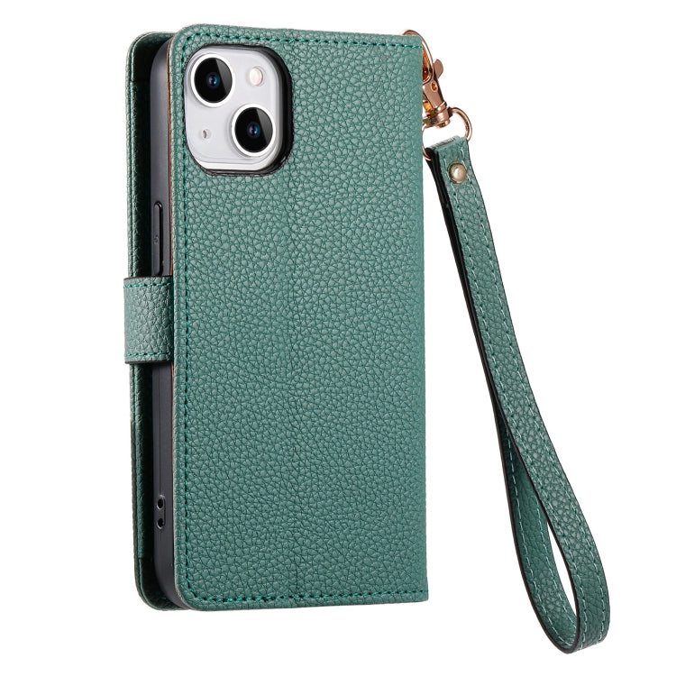 For iPhone 7 / 8 / SE 2022 Love Zipper Lanyard Leather Phone Case(Green) - free shipping - PMC TechLife - Order now!