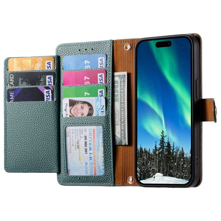 For iPhone 7 / 8 / SE 2022 Love Zipper Lanyard Leather Phone Case(Green) - free shipping - PMC TechLife - Order now!