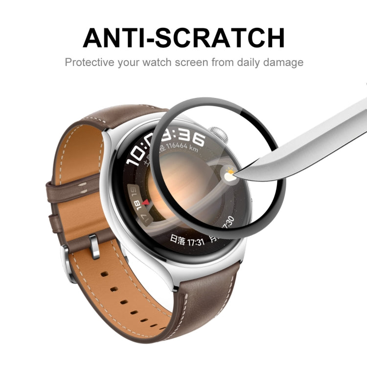 10pcs For Huawei Watch 4 ENKAY 3D Full Coverage Soft PC Edge + PMMA HD Screen Protector Film - Screen Protector by ENKAY | Online Shopping South Africa | PMC TechLife | Buy Now Pay Later Mobicred