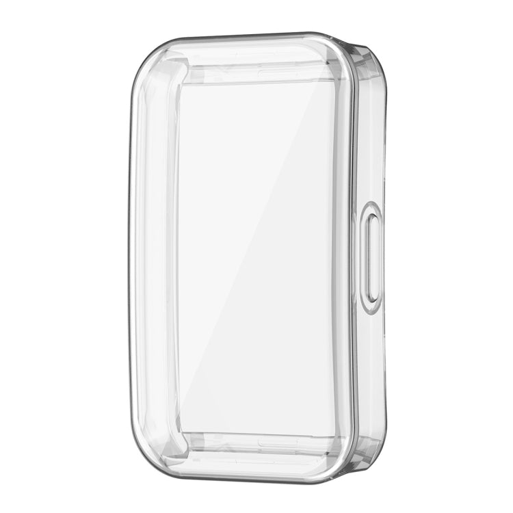 For Huawei Band 8 ENKAY Hat-Prince Full Coverage Transparent Soft TPU Watch Case with Screen Protection - Watch Cases by ENKAY | Online Shopping South Africa | PMC TechLife