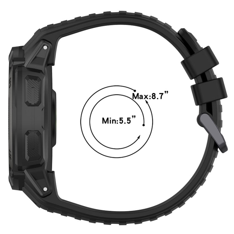 For Garmin Instinct 2X Sports Silicone Replacement Watch Band(White) - Watch Bands by PMC TechLife | Online Shopping South Africa | PMC TechLife