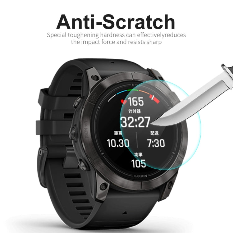 For Garmin Epix Pro Gen 2 51mm 5pcs ENKAY 0.2mm 9H Tempered Glass Screen Protector Watch Film - Screen Protector by ENKAY | Online Shopping South Africa | PMC TechLife