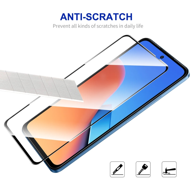 For Xiaomi Redmi 12 10pcs ENKAY Hat-Prince Full Glue High Aluminum-silicon Tempered Glass Film - free shipping - PMC TechLife - Order now!